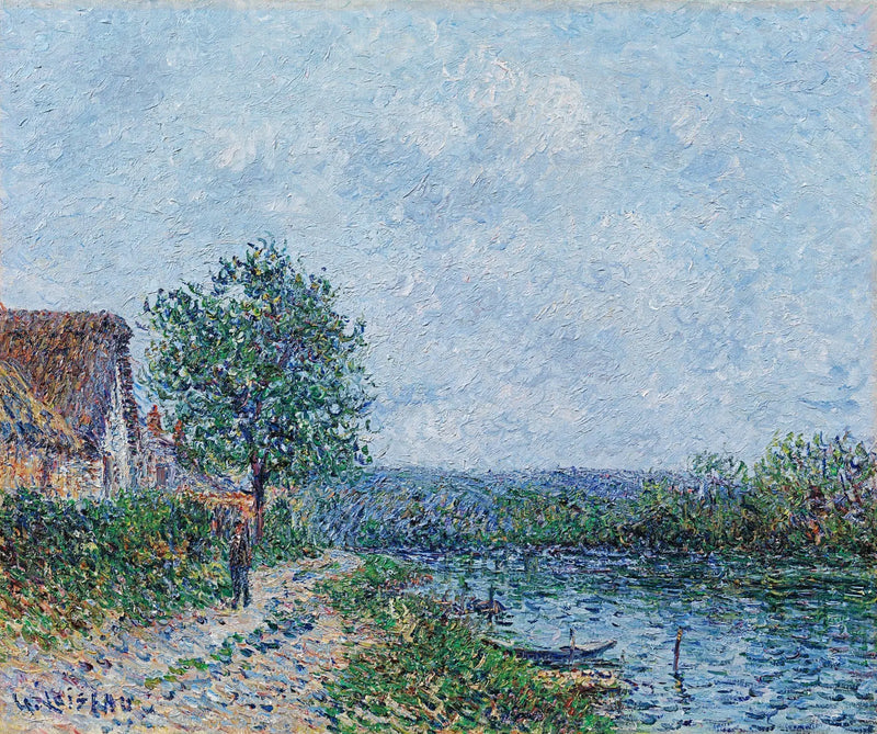 גדת הנהר, הסיין – Porte-Joie – Gustave Loiseau
