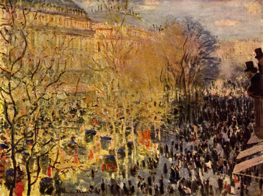 Boulevard des Capucines W292 - קלוד מונה