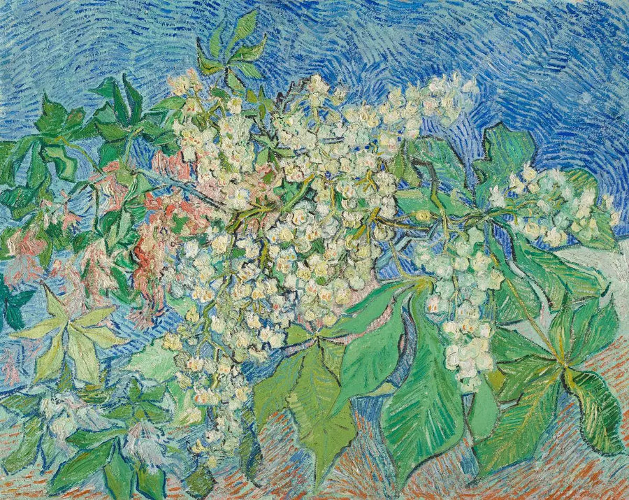 ענפי ערמון בפריחה - Vincent van Gogh