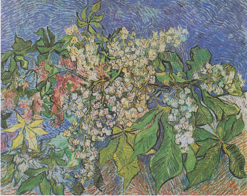 ענפי ערמון בפריחה - Vincent van Gogh