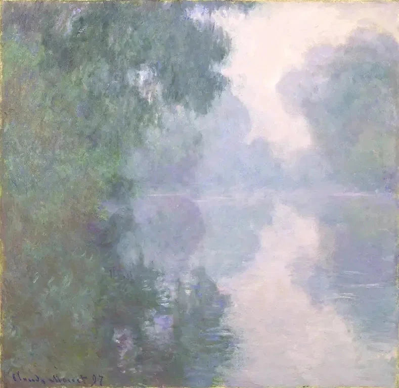 הסיין בג'יברני, ערפילים, ראלי W1474 - קלוד מונה