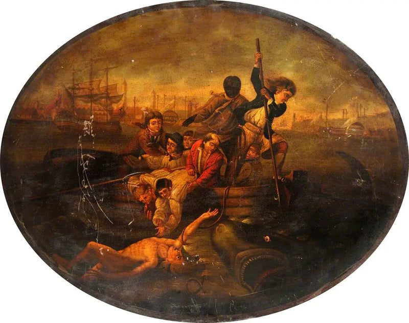 ברוק ווטסון מותקף על ידי כריש בנמל להוואנה, 1749 - ג'ון סינגלטון קופלי