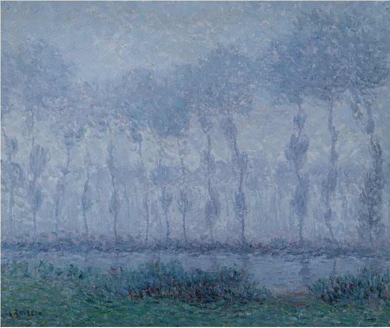 MIST OVER THE EURE, SAINT-CYR - גוסטב לואיזו