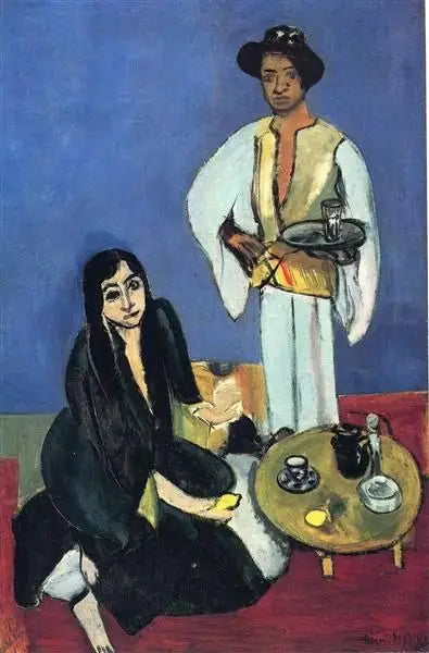 Reproduction du tableau « Café - Henri Matisse » par Alpha Reproduction en peinture à l’huile