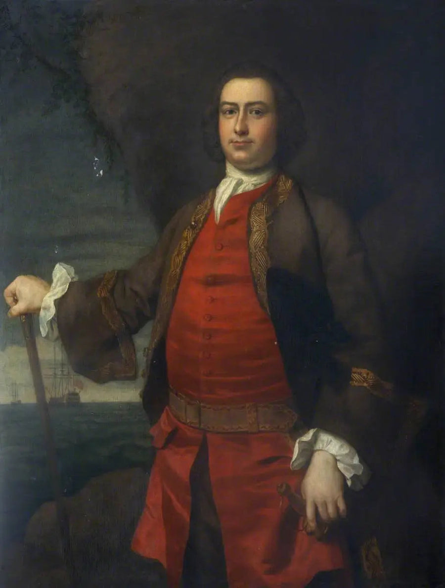 קפטן הוג בונפואה (סביבות 1720–1782) - יהושע ריינולדס