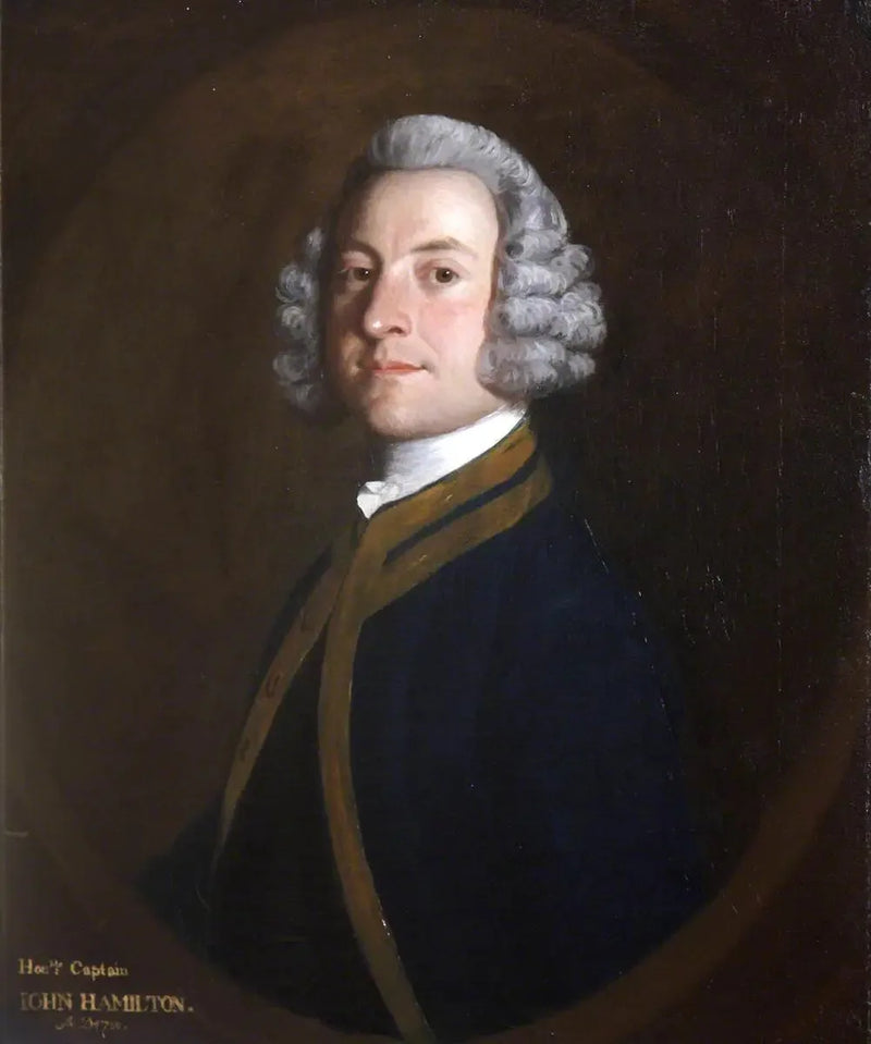 קפטן הכבוד ג'ון המילטון (1714–1755) - יהושע ריינולדס