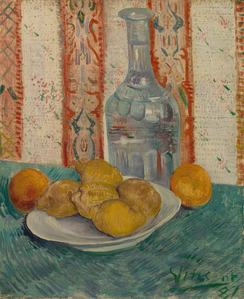 קראף ומגש עם הדרים - Vincent van Gogh