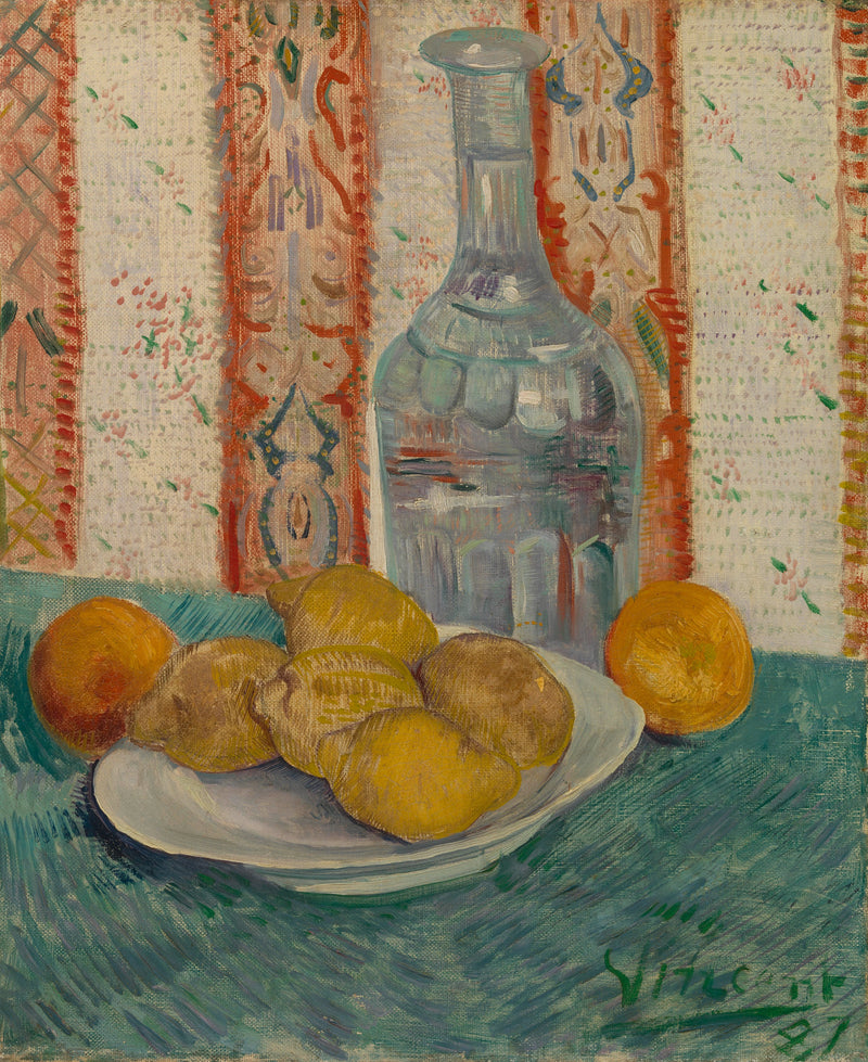 קראף ומגש עם הדרים - Vincent van Gogh
