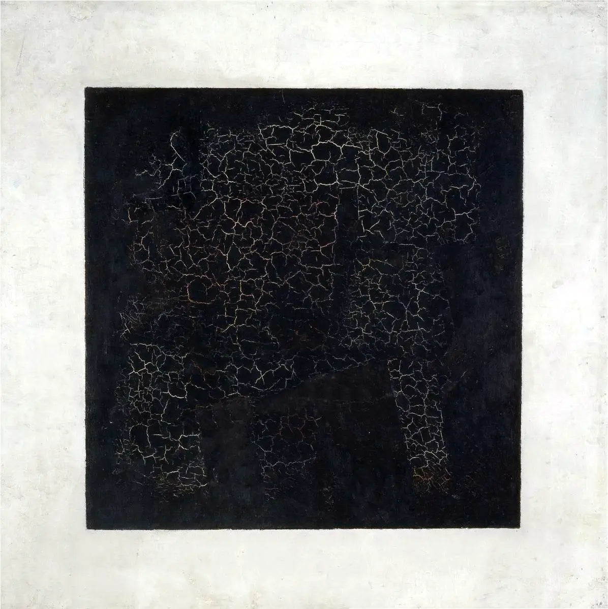 Carré noir sur fond blanc - Kazimir Malevich - Alpha Reproduction