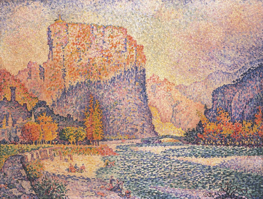 Reproduction du tableau « Castellane - Paul Signac » par Alpha Reproduction en peinture à l’huile