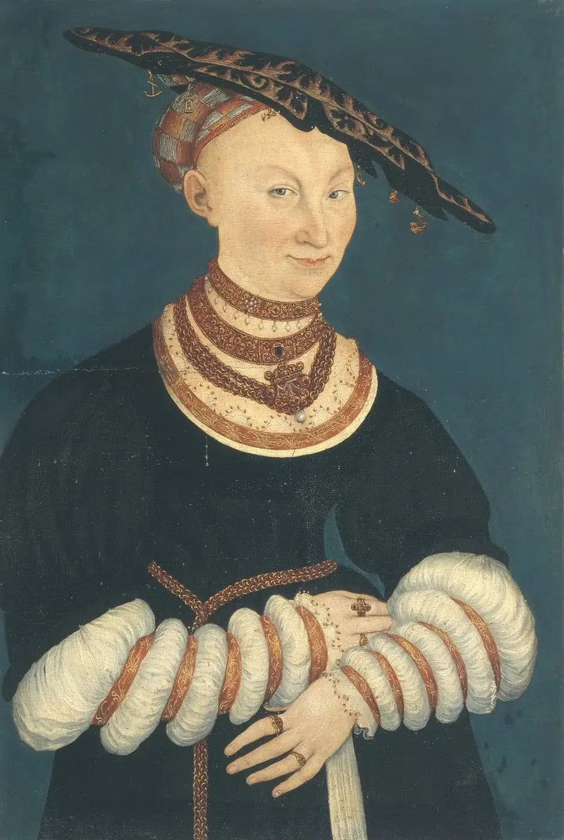קתרין מדה מקלנבורג, דוכסית סקסה (1487-1561) - לוקאס קרנאך הזקן
