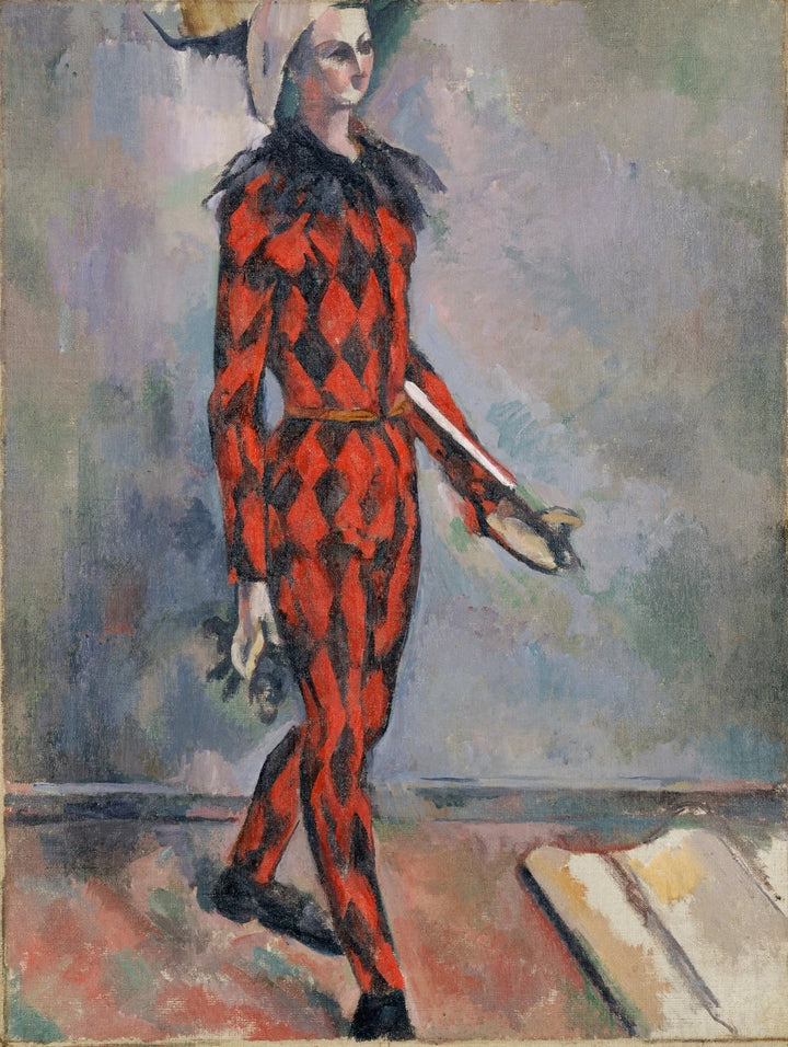 הארלקין, 1888 -1890 - Paul Cézanne