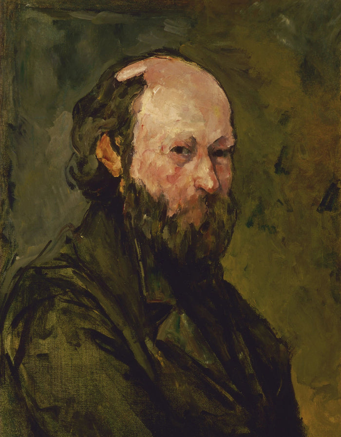 דיוקן עצמי, 1878 -1880 - Paul Cézanne