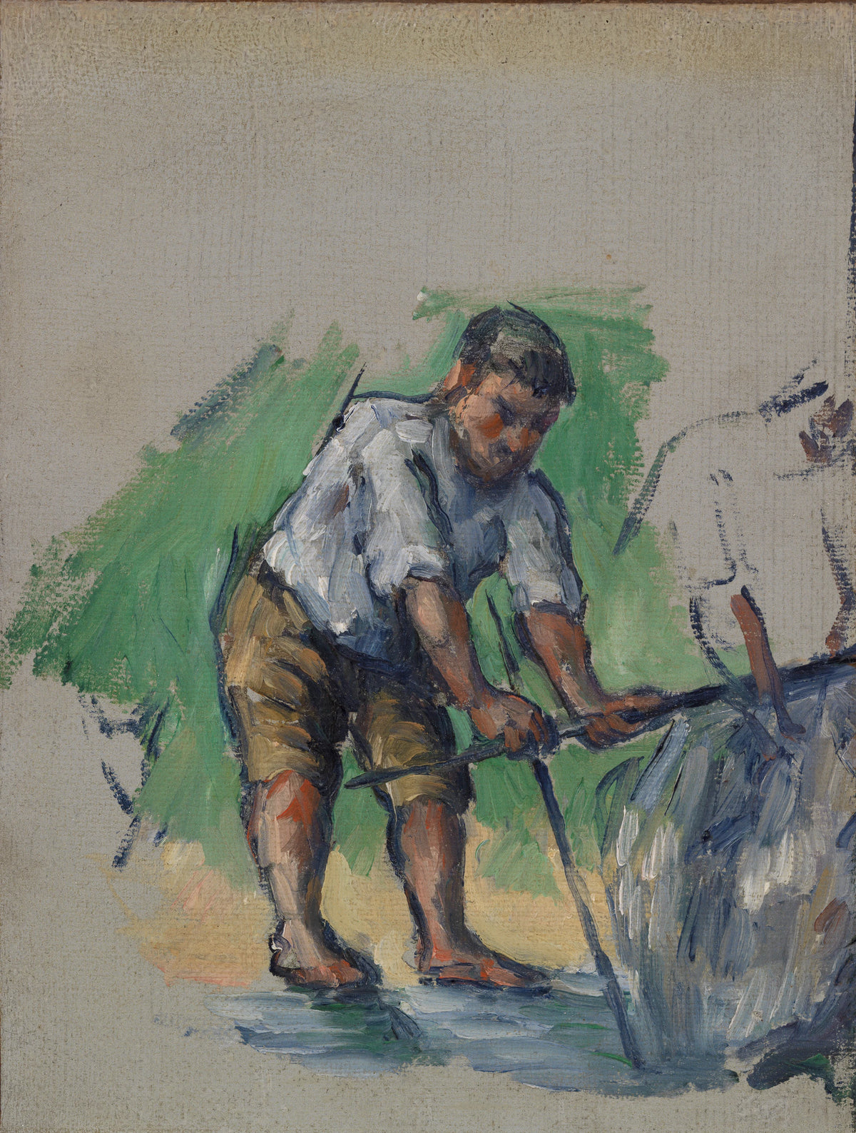 Le Foreur, 1873 -1874 בקירוב - Paul Cézanne