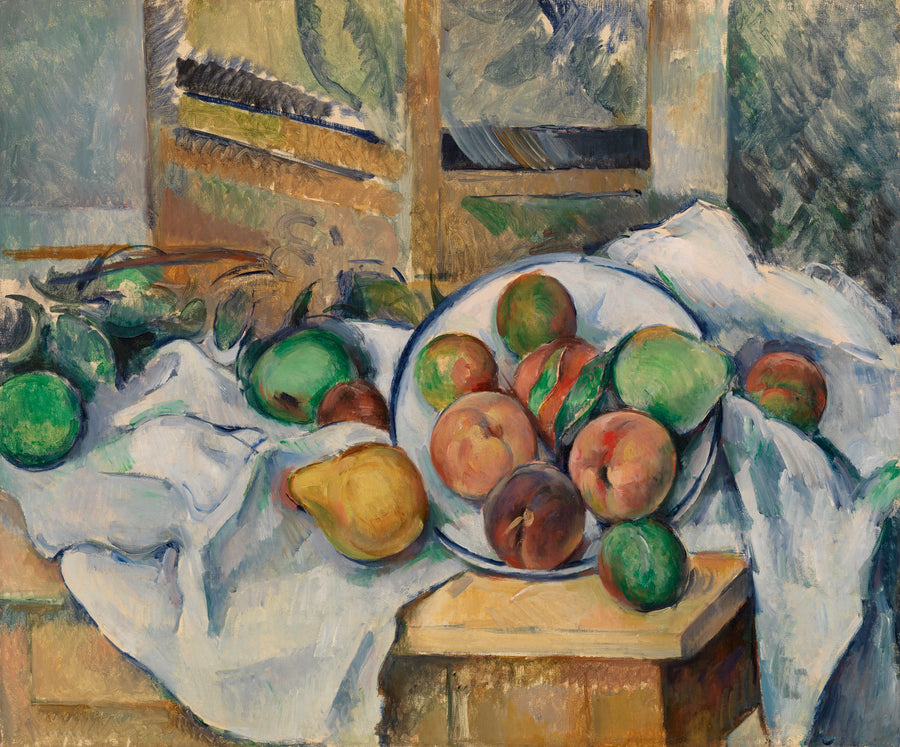 Un coin de table vers 1895 de Paul Cézanne à la Barnes Foundation BF711 – reproduction peinture à l’huile sur toile