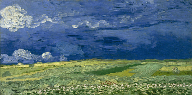 שדה חיטה תחת ענני סערה - Vincent van Gogh