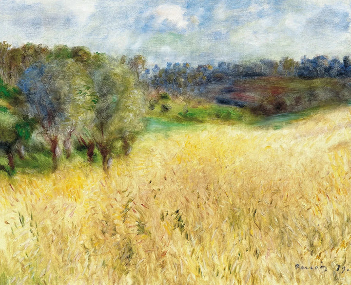 שדה חיטה, 1879 - Pierre-Auguste Renoir