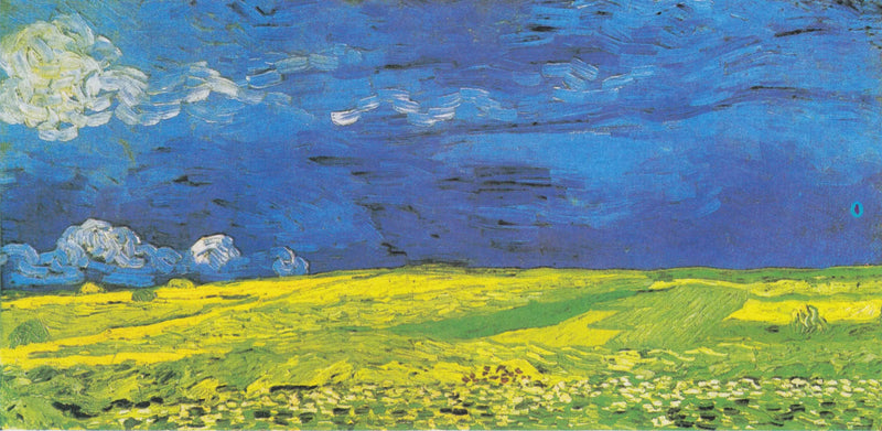 שדה חיטה תחת ענני סערה - Vincent van Gogh