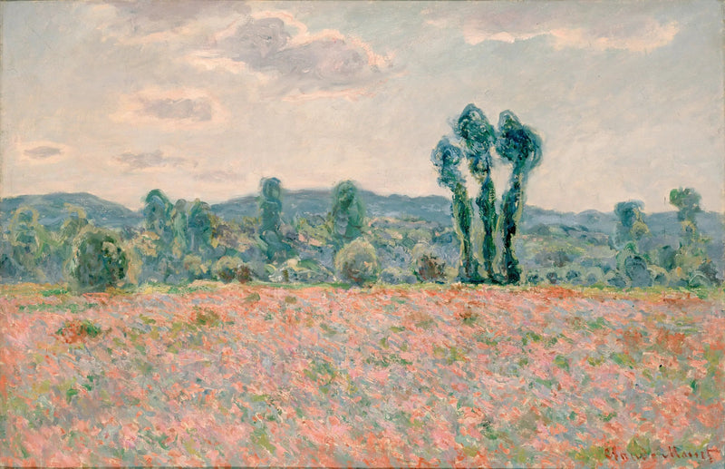שדה פרגים - Claude Monet