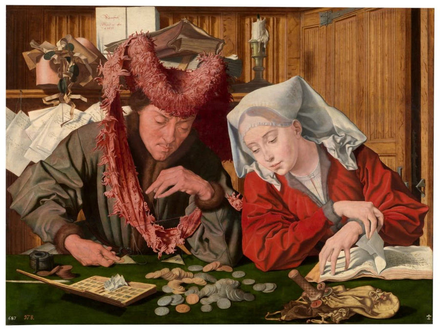 Le Changeur et sa Femme - Marinus van Reymerswale