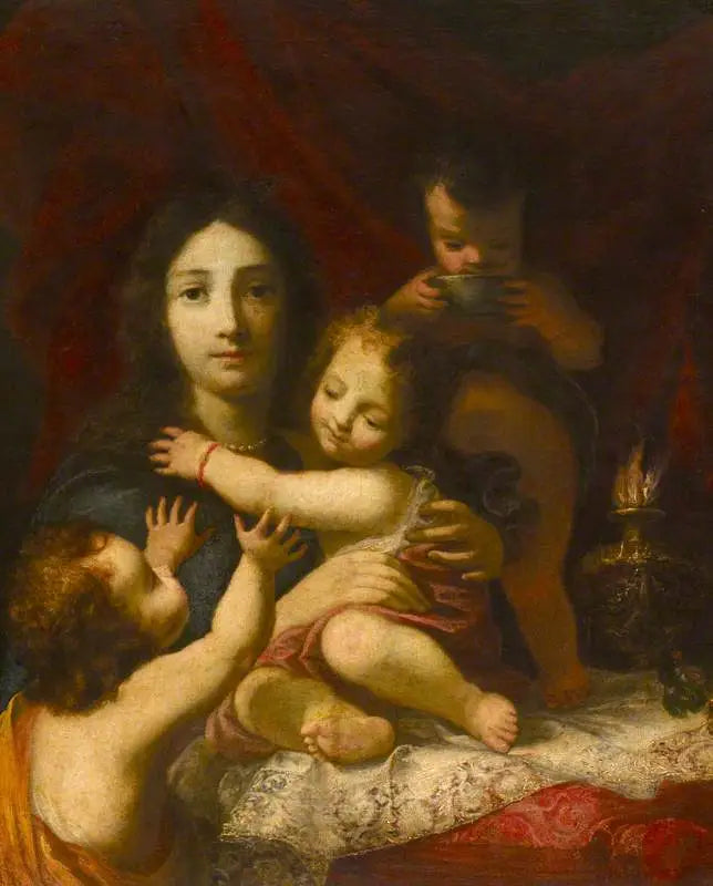 Charité - Joshua Reynolds image 1 reproduction artisanale de tableau
