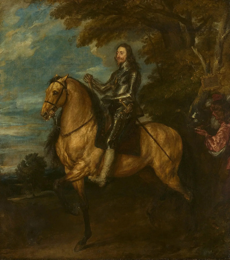 קרל הראשון (1600-1649) על סוס - אנטואן ואן דייק
