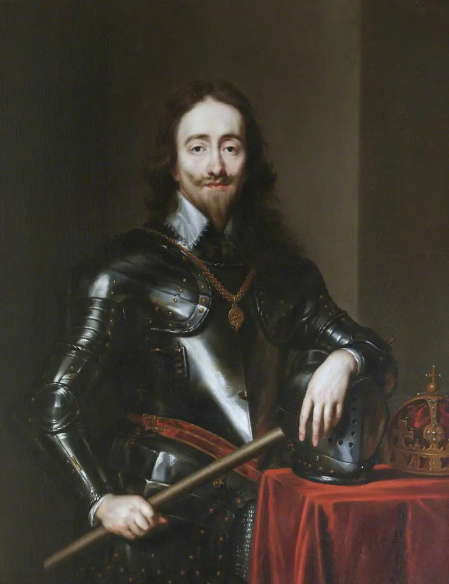 צ'ארלס הראשון (1600–1649) (בהשראת יצירה מקורית ממצודת ארונדל) - אנטואן ואן דייק
