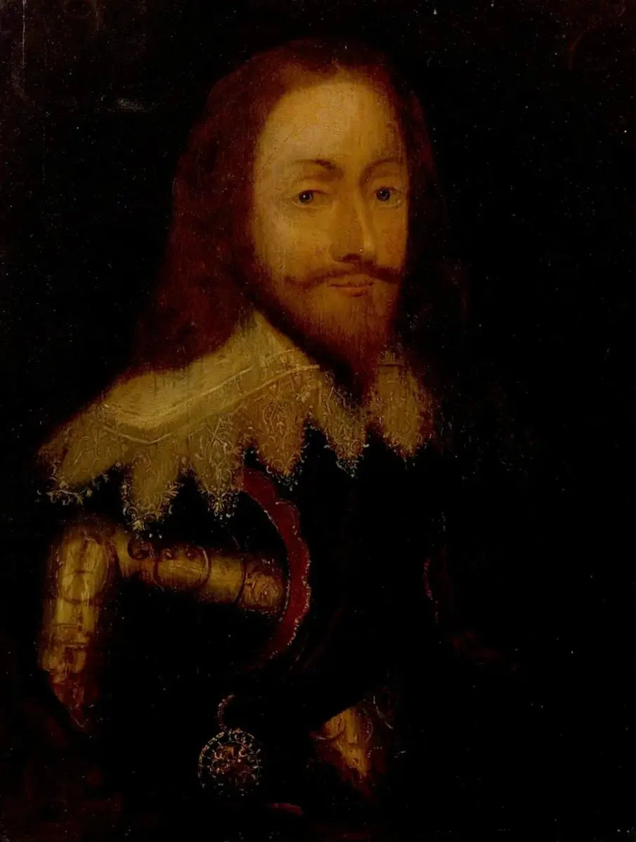 צ'ארלס הראשון (1600-1649), באורווה ועם עיטור קוציץ - אנטואן ואן דייק