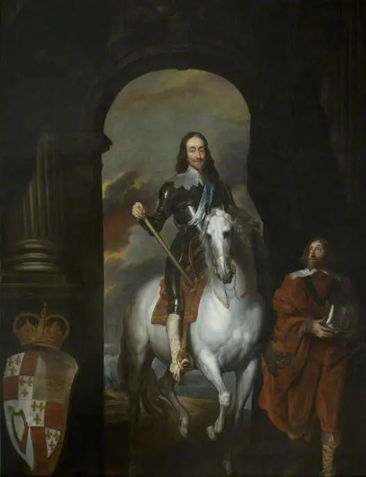 צ'ארלס הראשון (1600-1649), על סוס לבן - אנטואן ואן דייק
