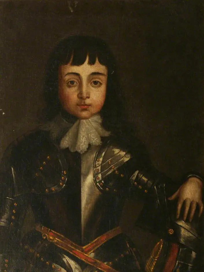 צ'ארלס השני (1630–1685), ילד (גרסה של פרט מפורטרט קבוצתי) - אנטואן ואן דייק