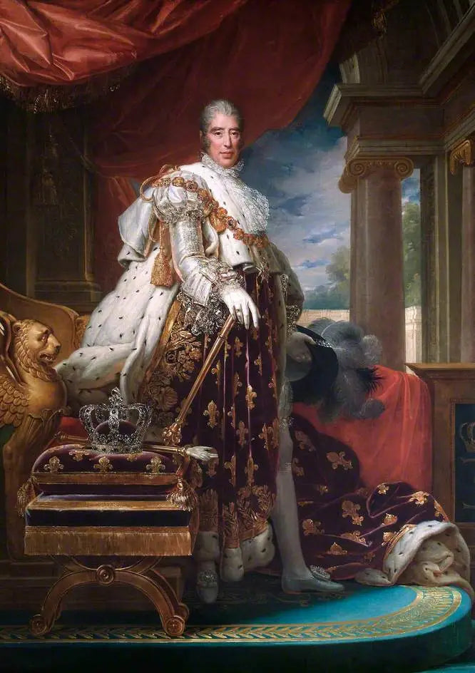 Charles X (1757–1836) roi de France - François Gérard - Alpha Reproduction