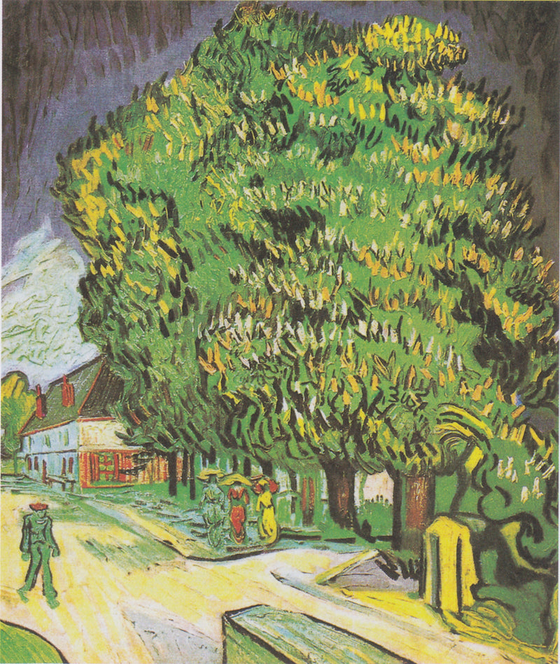 עצי ערמונים בפריחה - Vincent van Gogh