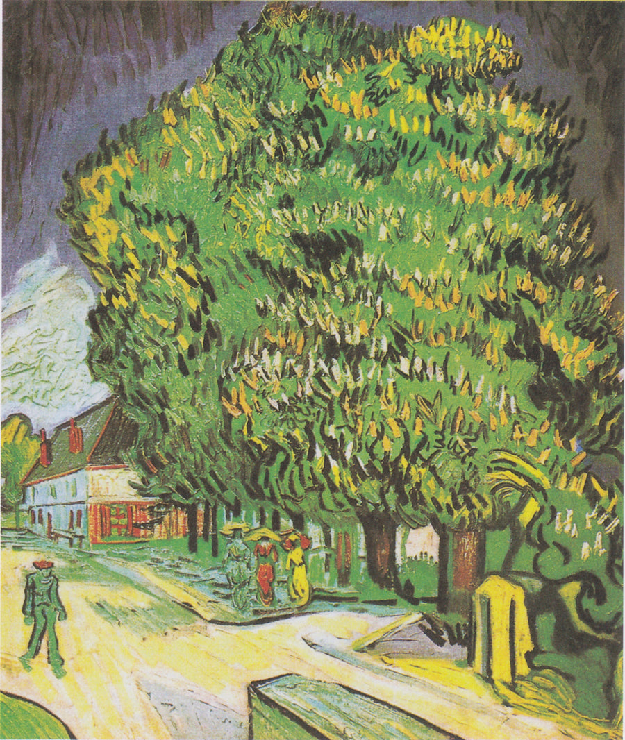 עצי ערמונים בפריחה - Vincent van Gogh