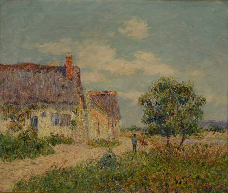 קוטג' סכך ב-Vandreuil - Gustave Loiseau