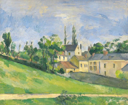 Chemin ascendant - Paul Cézanne - Reproductions de tableaux et peintures haut de gamme