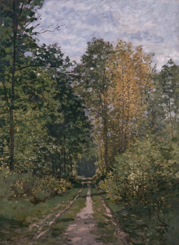 Chemin sous bois W58 - קלוד מונה