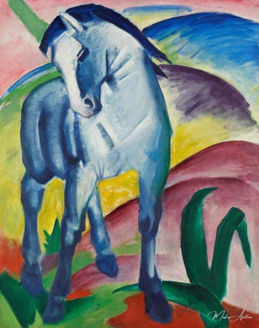 Cheval bleu I - Franz Marc - Reproductions de tableaux et peintures haut de gamme