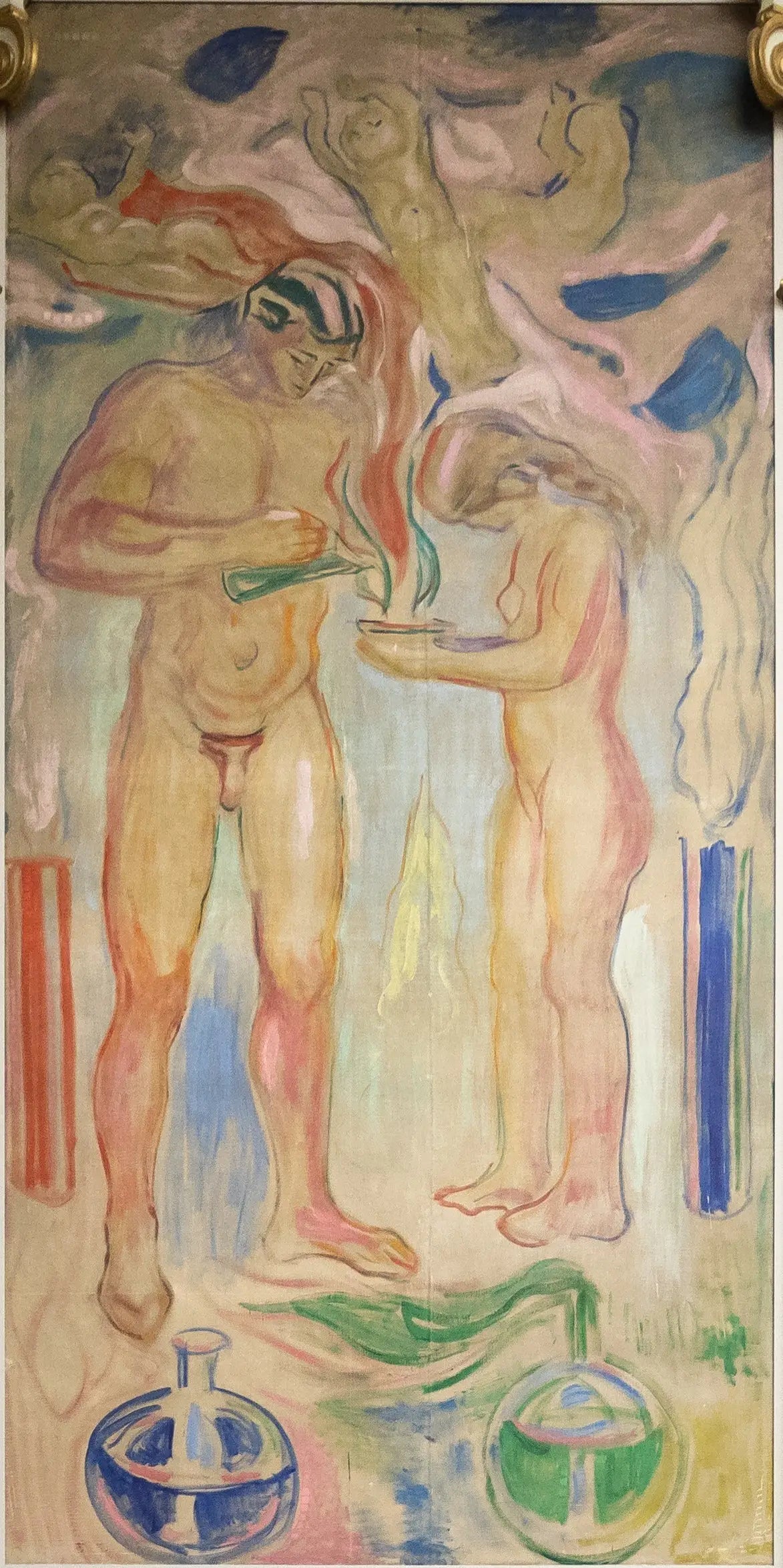 Reproduction du tableau « Chimie - Edvard Munch » par Alpha Reproduction en peinture à l’huile