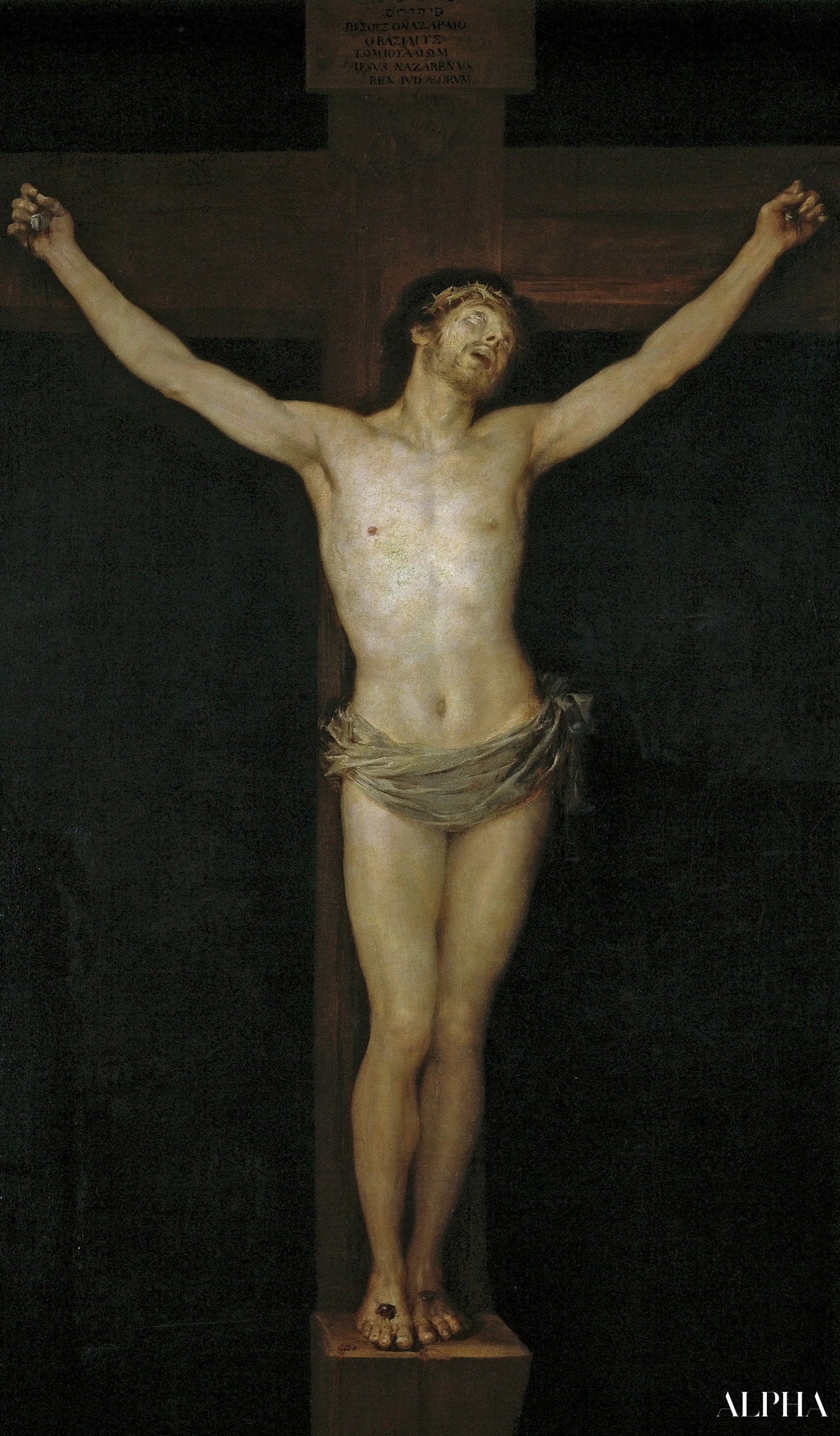 Christ crucifié - Francisco de Goya - Reproductions de tableaux et peintures haut de gamme