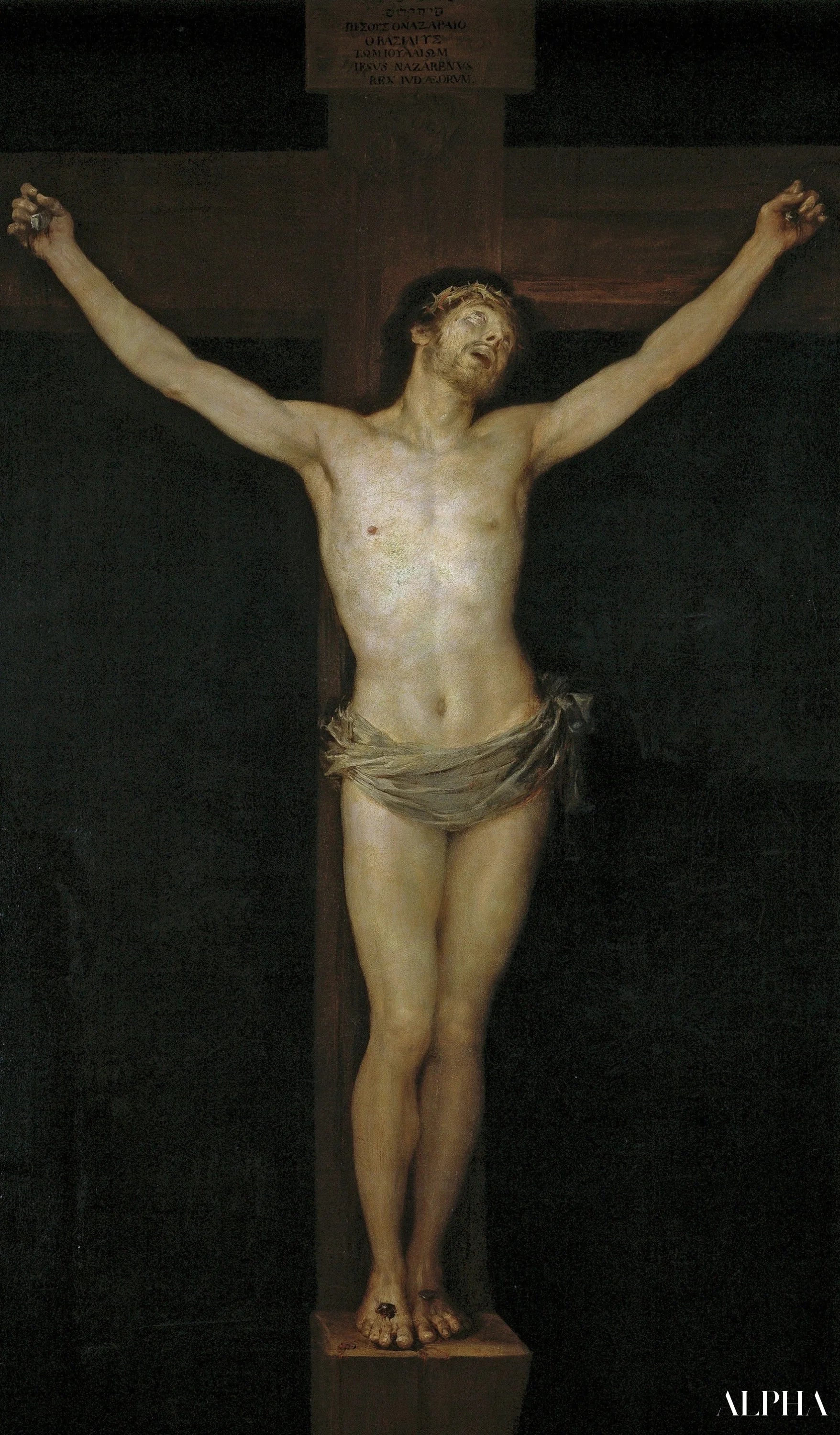 Christ crucifié - Francisco de Goya - Reproductions de tableaux et peintures haut de gamme