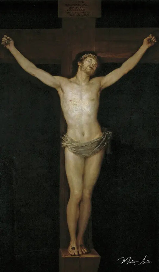 Christ crucifié - Francisco de Goya - Reproductions de tableaux et peintures haut de gamme