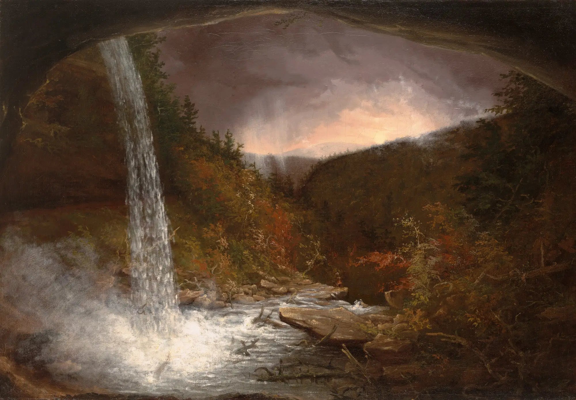 Chutes de Kaaterskill - Thomas Cole - Alpha Reproduction