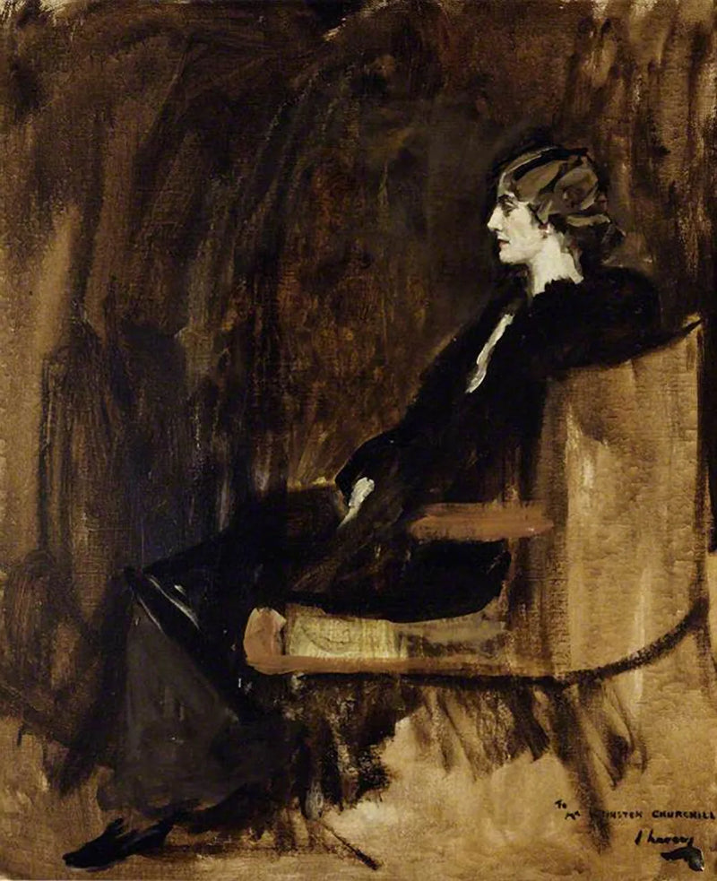קלמנטינה אוגילבי הוזייר, ליידי צ'רצ'יל (1885-1977) - ג'ון לייברי