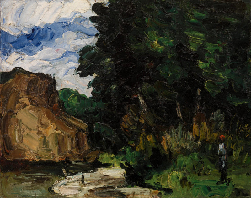 פינת נהר - פול סזאן