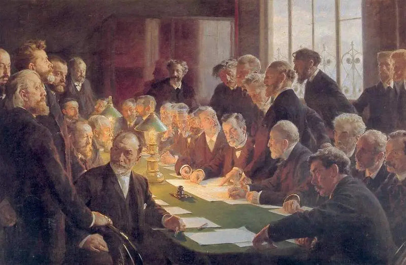 ועדת התערוכה לאמנות צרפתית בקופנהגן 1888 - פדר סברין קרויאר