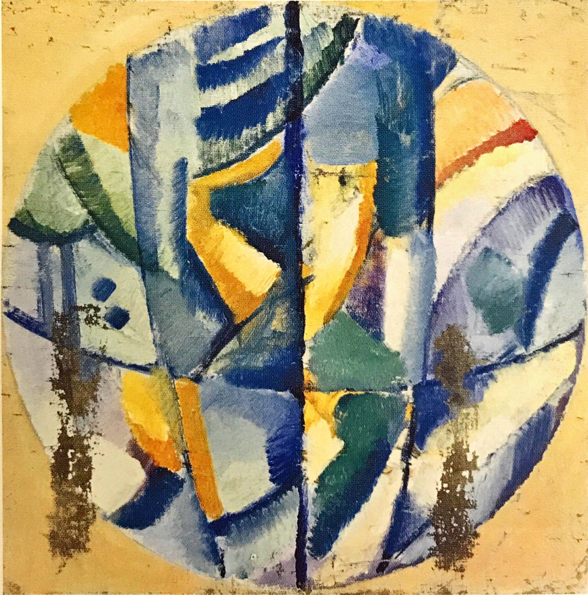 Composition des couleurs. - Olga Rozanova image 1 copie peinte à la main à l’huile
