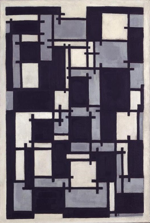 Composition X - Theo van Doesburg image 1 tableau peint à l’huile sur toile