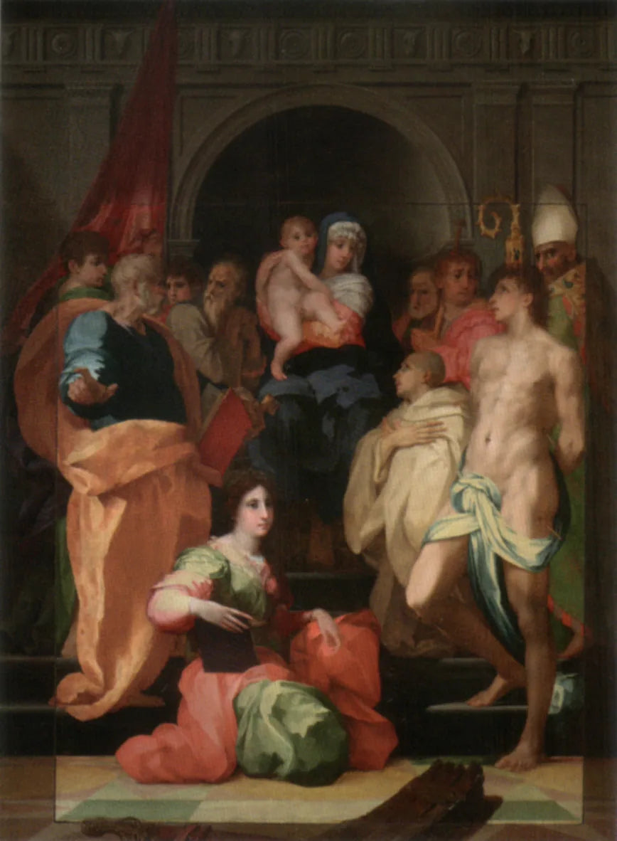 Conversation sacrée - Rosso Fiorentino image 1 reproduction réalisée par Alpha Reproduction