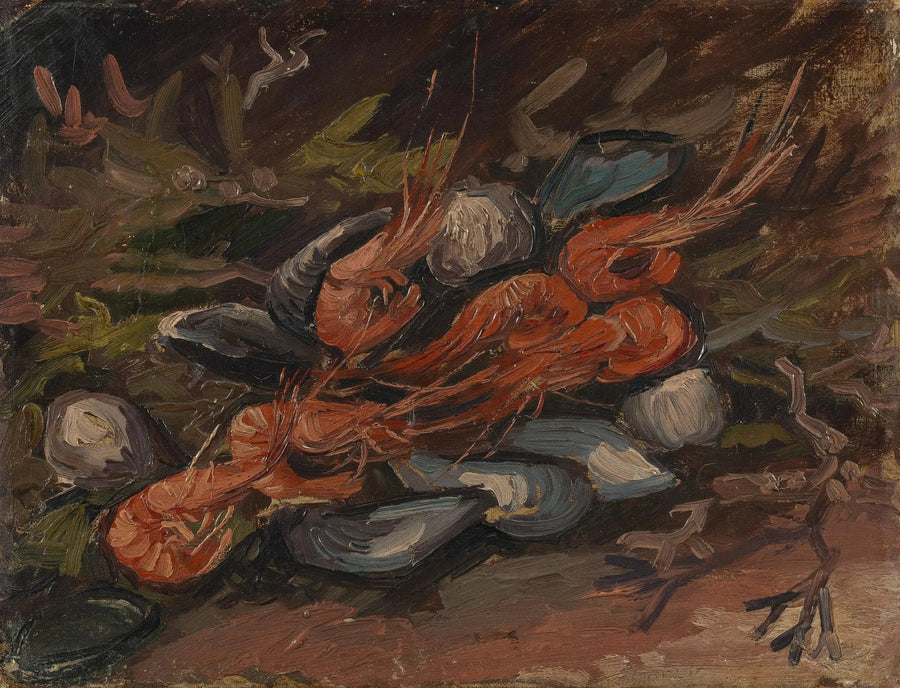 שרימפס ומולים - Vincent van Gogh