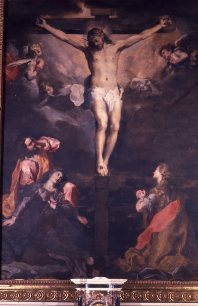 Crocifisso avec la Madonna San Giovanni et la Maddalena - Federico Barroci - Alpha Reproduction